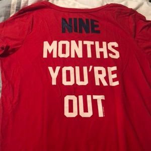Washington Nationals maternity shirt